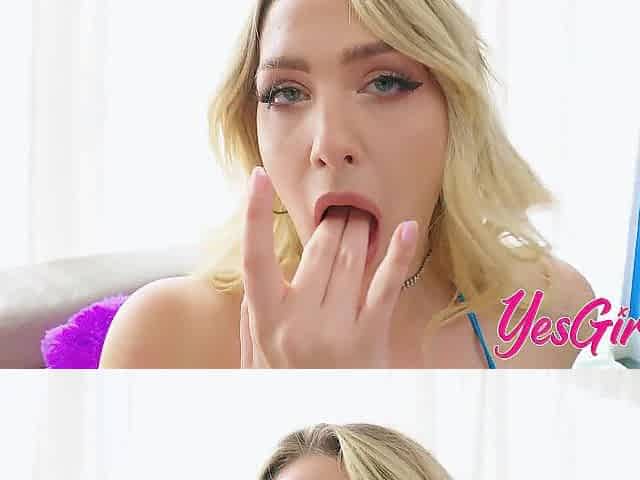 YesGirlz- Stuffing Savvy Suxx's small vagina