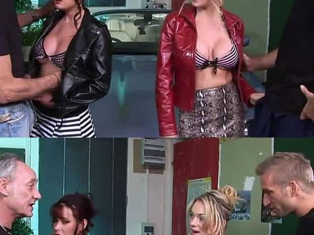 Thick titted Babe Gives fellatio and Gets Facialized in