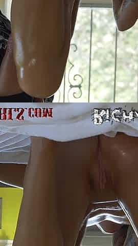 Neighbor's Whore Wife Gets Her Virgin Asshole Fingered During Erotic Massage