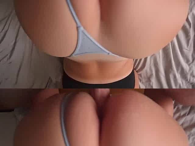 Curvy Girl Sucks Cock and Fucks Passionately