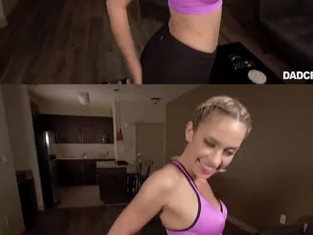 Khloa Kapri Is A Cute Blonde With Braided Hair, Who Is Always Willing To Suck Dick