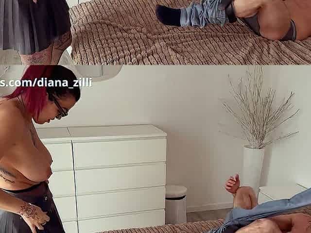 Breasty older mother I'd like to fuck screws in Italian amateur porn - DIANA ZILLI