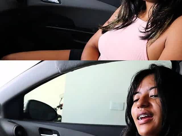 It was a cold day and I gave cock and heat to my horny