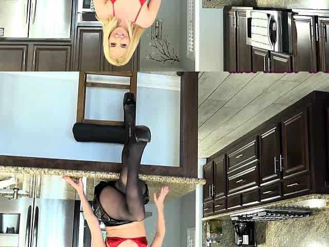 Amazing MILF Aaliyah Love Masturbates In Her Pantyhose