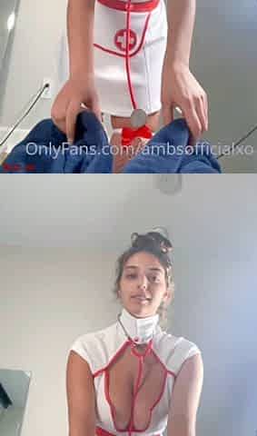 OnlyFans Amber Ajami BG Nurse p