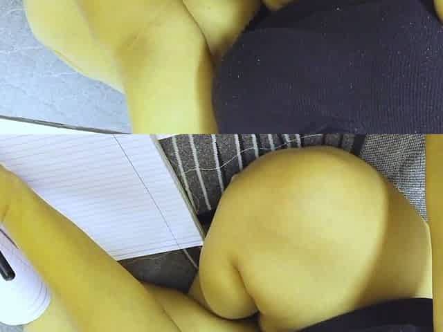 POV Step Sister Give Blowjob to Step Brother During Study