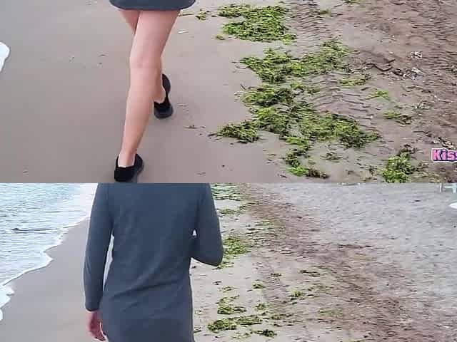 Pick up a stranger on the beach - sex hotel squirt