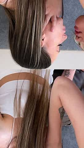 Will This Be the First Time for You? the First Awkward Lesbian Sex with My Pretty Roommate!