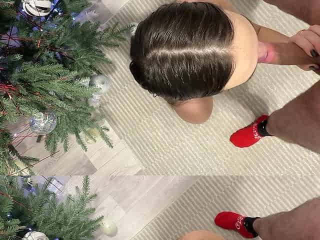 I Gave My Neighbor a Cumshot as a New Year's Gift