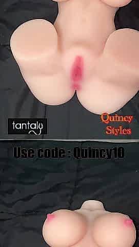 BBC solo masturbation turns into a pleasure night with tantaly mini doll