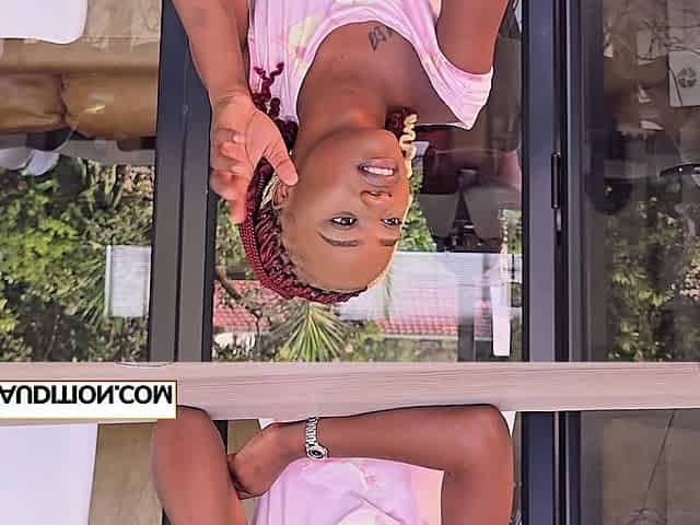 South African babe on her first casting