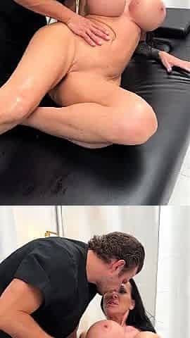 Mandy Bright Huge Boobs MILF Massage Sex Session With Vince