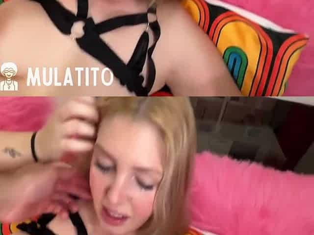 Claudia Garcia And Don Mulatito - Blonde Teen 18+ Pawg Gets Fucked & Mouth Full Of Cum