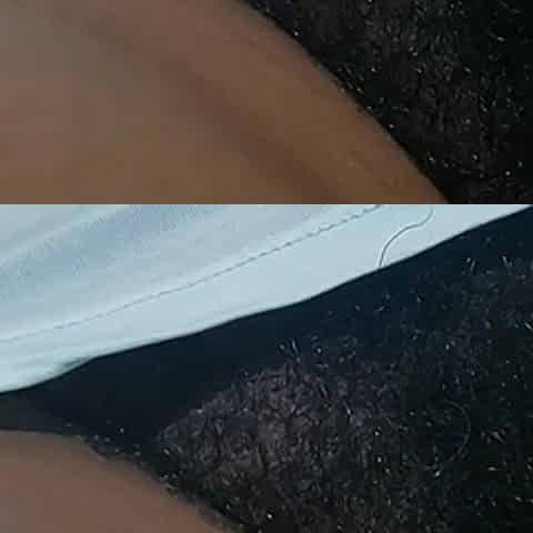 Stepmom Teasing with Hot Lingerie Hairy Pussy Close-up