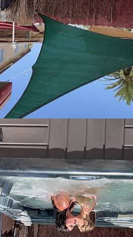 Hawt moist lesbo makeout session in the jacuzzi for neighbors to watch