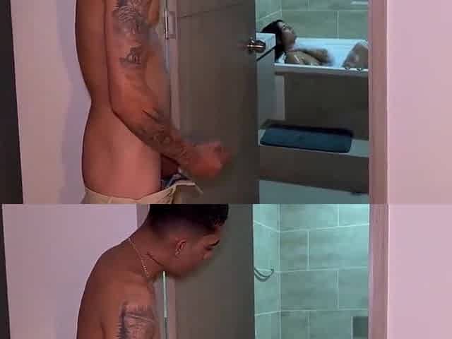 Milf Gets Fucked In The Jacuzzi By A Young Stud Until He Cums All Over Her Mouth - Kylei Ellish And Curvy Latina