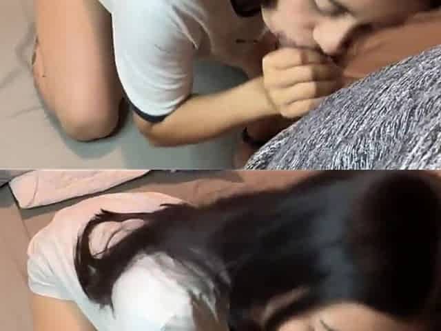 Girl From the Apartment Across the Street Swallows My Cock and Then Rides It