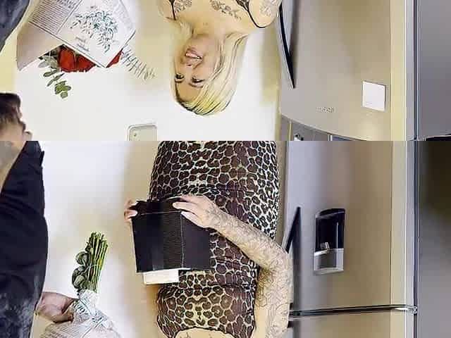 THIS BABE FORGETS THE VALENTINE'S DAY GIFT SO THIS BABE GIVES HIM HER BOOTY