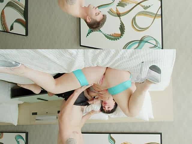Aleksa Mink Keeps Sticking His Finger in My Ass as He Asks Me to Fuck Harder