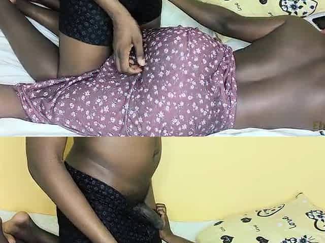 The boss pays a short visit to the maid's room late at night
