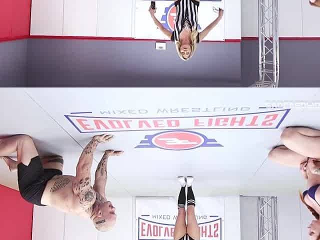 Sophia Locke vs Davin Meaty - Muscle Man Takes Control