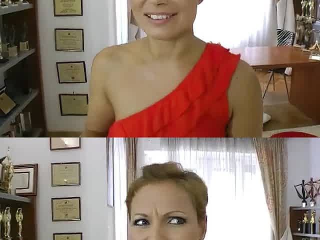 Unbelievable mother i'd like to fuck beauty sucking on a large weenie