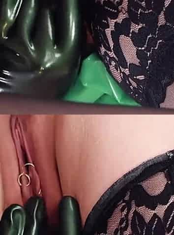Hot Fetish MILF Wearing Stockings Big Ass Curvy Blonde Pussy Play Wet Vagina Penetrate