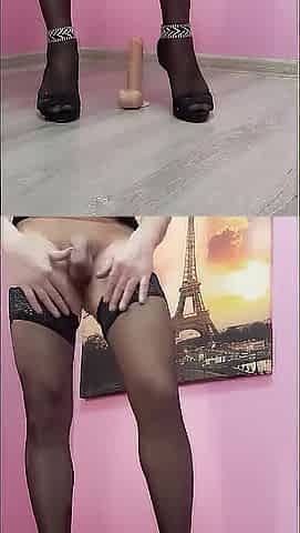 Vibrator Butt Training