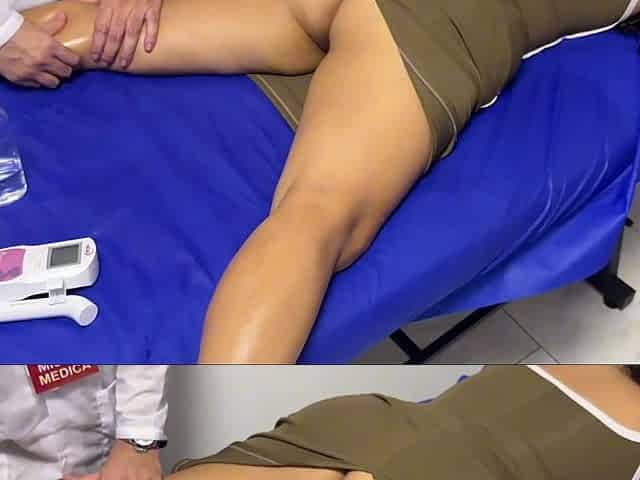 This horny milf is a real slut and she wanted her doctor to fuck her