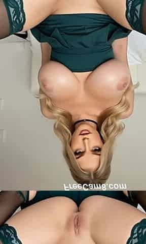 Blonde Bombshell Massive Tits & Wet Pussy Tease