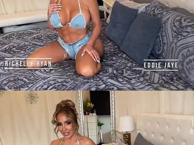 Richelle Ryan with a CUM Filled Bush