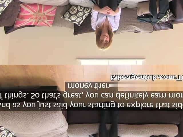 Petite Sexy Brit Girl Does First Anal On Camera In Fake Interview
