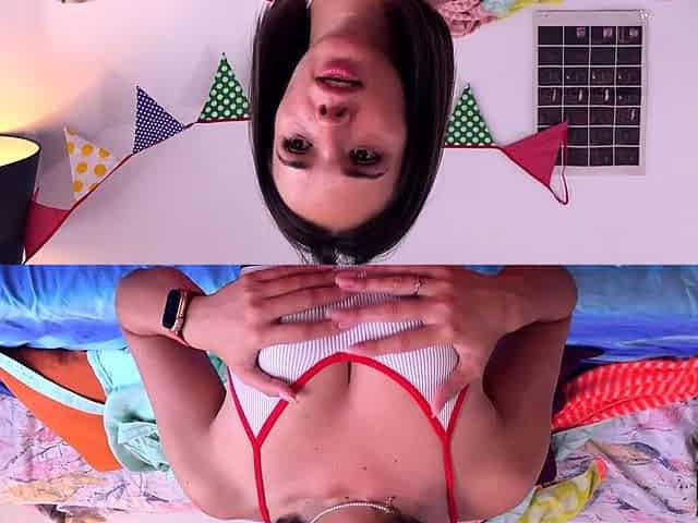 Teen babes suck and jerk off men
