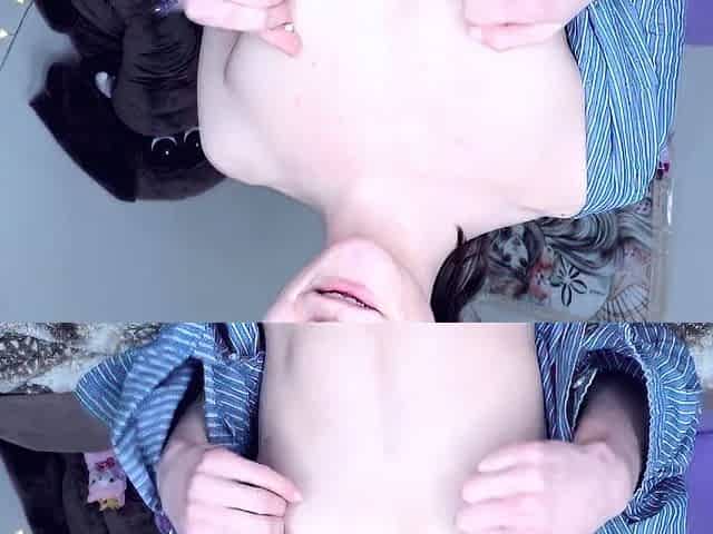 PrincessBambie - Stroking Your Small Cock To My Feet