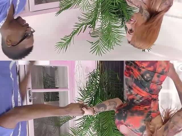 OldNanny - Tattooed Redhead Older Gets Examined And Screws Ebony Doctor Hard
