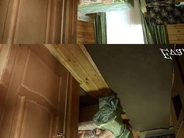 A worker drilled a guest of the hotel