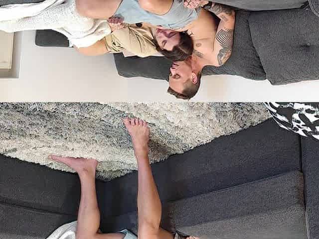 Stepbrother put a wang in my throat and then banged my booty!