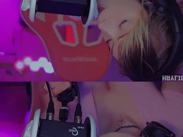 ASMR Ear Licking Tingles + Throat Sounds