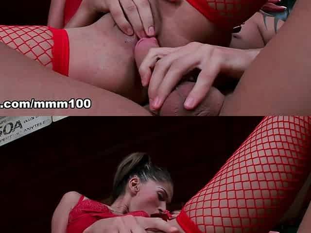 Skinny Brunette Ruka Stone Takes Tommy Steel's Big Cock in Rough Anal Session - MMM100