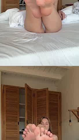 Toes on Display