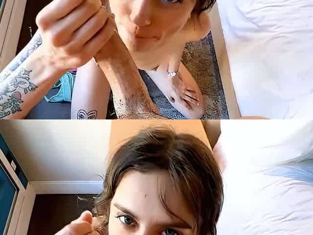 Angel Windell Gets Her Teen Pussy Filled With Cum