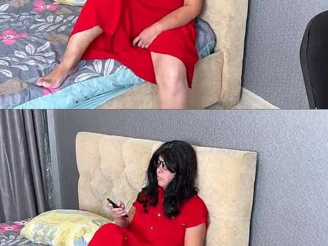 An old mother I'd like to fuck with a large butt bent over and allowed anal-act of love