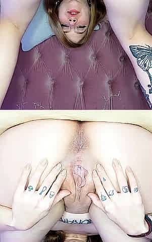 Cutie Masturbating Her Creamy Vagina