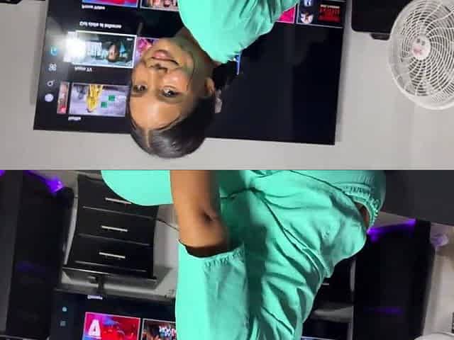 Intimate nurse comes to my abode for a peculiar service