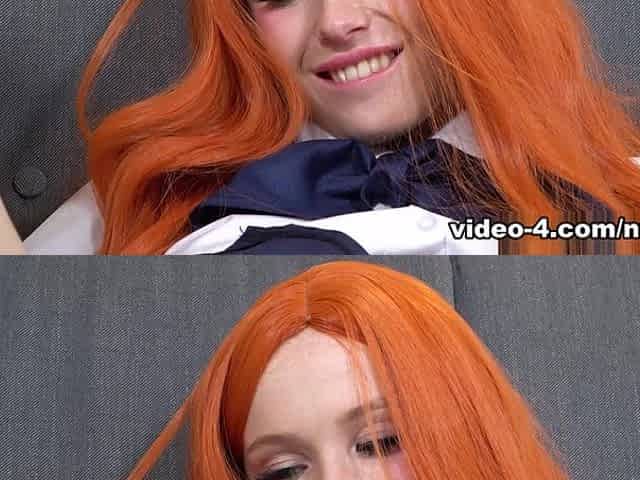 Arielka Is Back As A Horny Redhead Student - NuCosplay