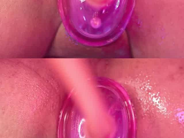 Biggest Love button Vagina Pump Finger Play ASMR - Amara Arroyo