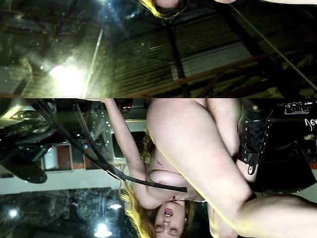 Masturbation on the Hood of the Car