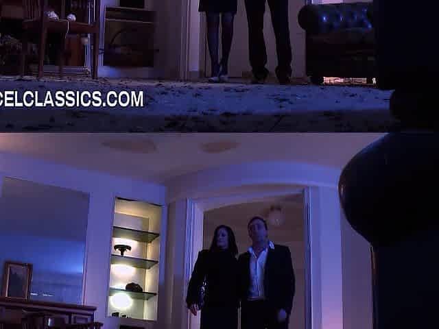 Claire Castel has sex with several dudes in front of her spouse