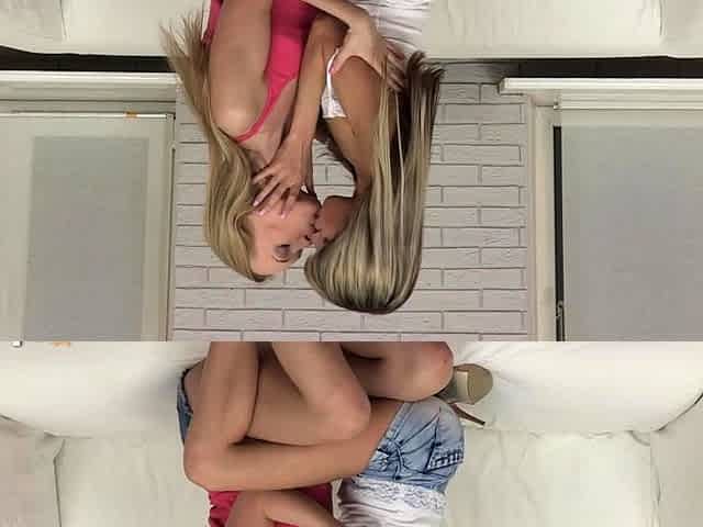 Two cuties enjoy anal sex with stud