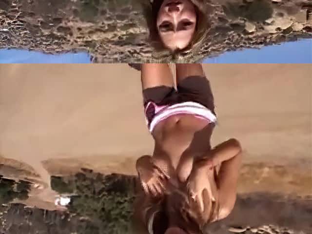 She'll do anything. Mostly she likes fucking outdoors and anal